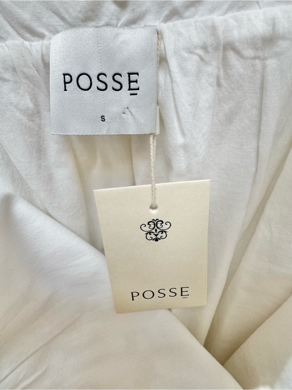 POSSE *NEW* Cecilia White Embroidered Shift Dress - Picture 16 of 16